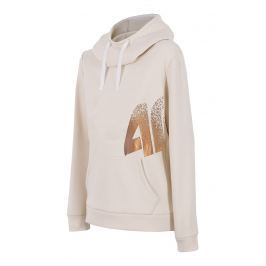 Hanorac sport de dama 4F Gold White