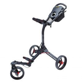 BagBoy Tri Swivel 2.0 Ultra Compact Deluxe Swivel Wheel Black/Red