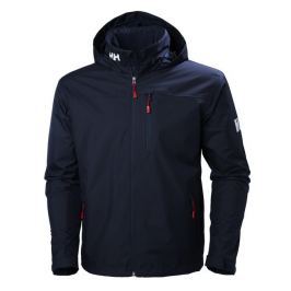 Helly Hansen CREW HOODED MIDLAYER JACKET - NAVY - XL