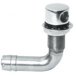 Osculati 90° Fuel vent mirror polished SS 19 mm