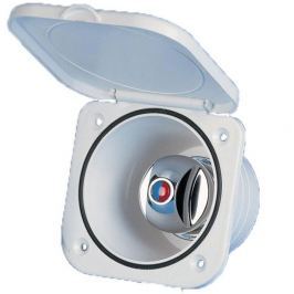 Nuova Rade Top-Line Case w/ Mixer Tap, w/Lid White