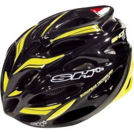 SH+ SHOT R1 black matt/yellow fluo Unisize