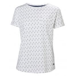 Helly Hansen W NAIAD T-SHIRT WHITE ANCHOR - M