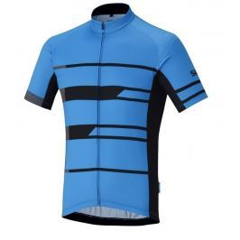Shimano Team Short Sleeve Jersey Blue L