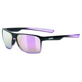 UVEX LGL 33 Polarized Black Purple-Polavison Mirror Pink S3