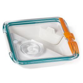 Cutie pentru gustare Apetit, alb-albastru