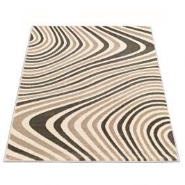 Covor Webtappeti Reflex Brown Stripes, 80 x 150 cm