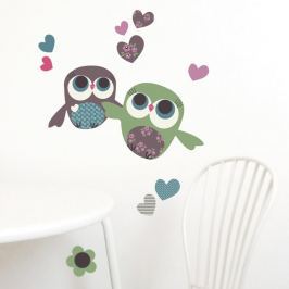 Autocolant Chocovenyl Owls Flight