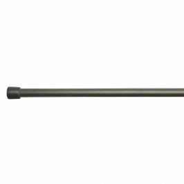 Bară perdea pentru cabina de duș cu lungime ajustabilă InterDesign Rod, 198 - 275 cm, negru