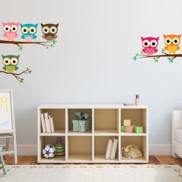 Autocolant Ambiance Magic Owls