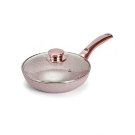 Tigaie și capac Bisetti Stonerose Rose, Ø 20 cm