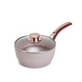 Ibric și capac Bisetti Stonerose Rose, Ø 18 cm
