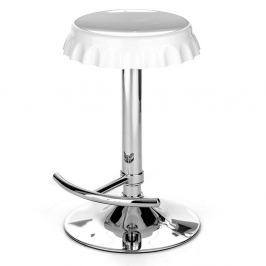 Scaun de bar Tomasucci Tappo, alb