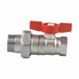 ROBINET OLANDEZ GIACOMIN CU SFERA SI FLUTURE GIACOMINI R250 PT APA 1/2"FEx1/2"FI