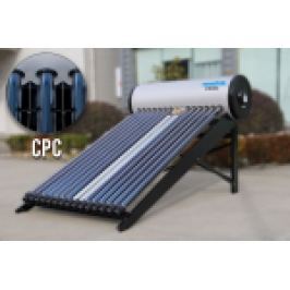 PANOU SOLAR CU TUBURI VIDATE VISION, REZERVOR AISI316L, PRESURIZAT, 300 L, 1800/20 TUBURI, 2.5k