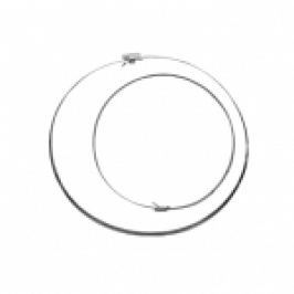 COLIER FIXARE DIN INOX PENTRU TUB FLEXIBIL D.60-D.325