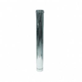 ELEMENT LINIAR DIN INOX PENTRU COS DE FUM MONO PERETE 1 METRU D.200
