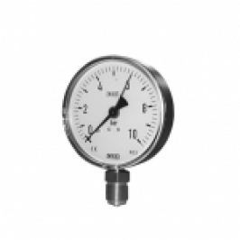 MANOMETRU CARCASA METALICA, RADIAL, 0-10 bar D100, G1/2"