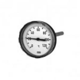 TERMOMETRU BIMETAL, D63,G1/2", TEACA 45mm, 0-120 grd