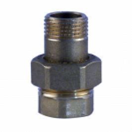 RACORD OLANDEZ DIN ALAMA NICHELATA CU O-RING PT IMBINARI PRIN FILET, FI-FE 3/4"