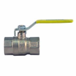 ROBINET DE TRECERE BIANCHI DIN ALAMA CU SFERA SI MANETA, PT GAZ, PN25bar, FI-FI 1"