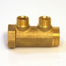 COLECTOR DISTRIBUITOR BIANCHI 2X1/2" FE 1"