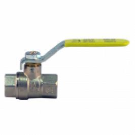 ROBINET DE TRECERE BIANCHI DIN ALAMA CU SFERA SI MANETA, PT GAZ, PN25bar, FI-FI 1 1/4"
