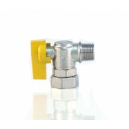 ROBINET COLTAR ALAMA CU SFERA BIANCHI, FLUTURE, RACORD OLANDEZ, PT GAZ, PN25bar 1/2"FEx3/4"FI